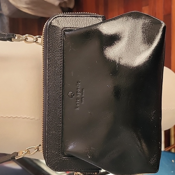 Kate Spade Cordelia Crossbody Glossy Black Patent Leather Bag - Picture 1 of 16